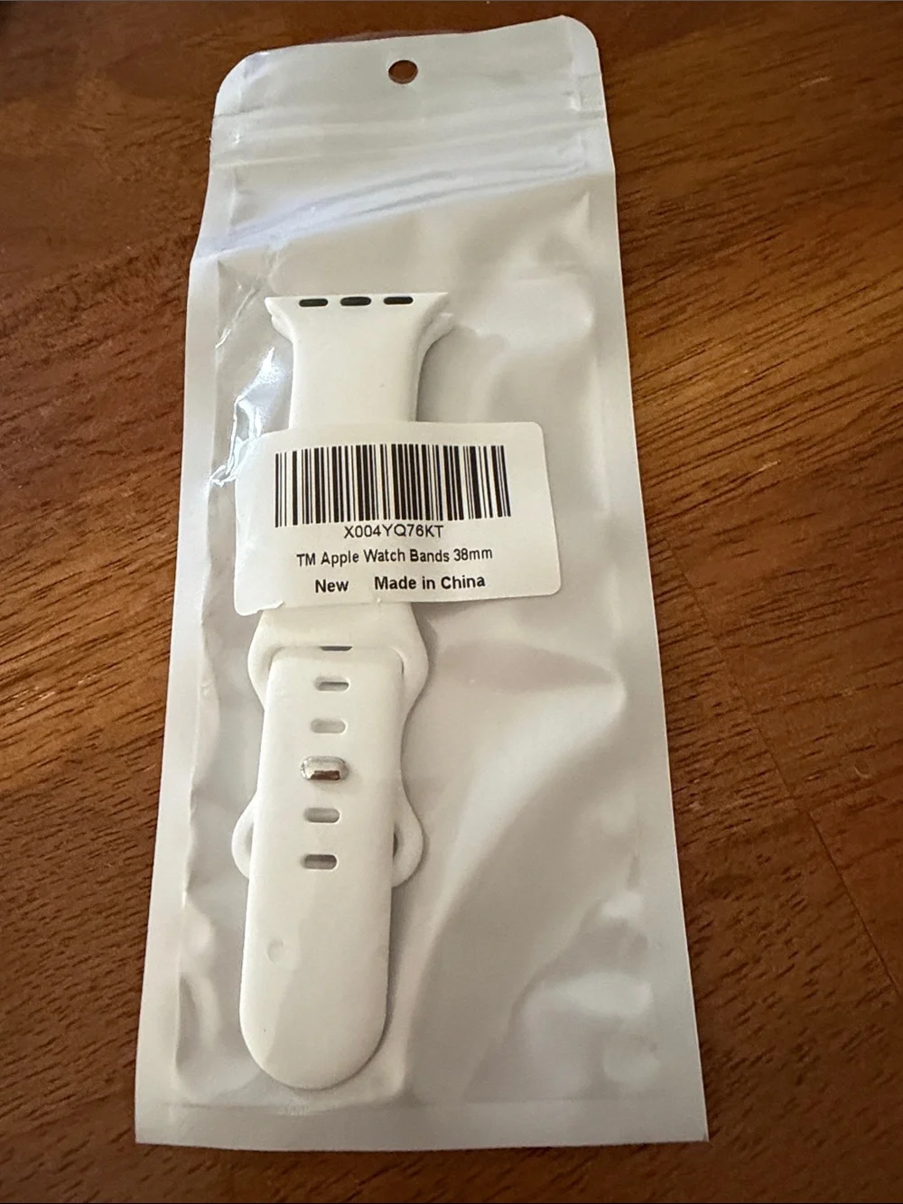 Apple White Silicone Sport Band Replacement - 38mm/ 40mm/ 41mm